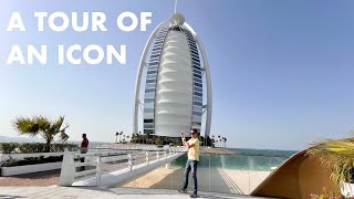 Inside The Burj Al Arab  Dubais 7Star Luxury Hotel  Khalid Javed  Vlog 12 [upl. by Odey]