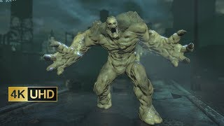 Batman Arkham City  Clayface Boss Fight 4K 60FPS [upl. by Natika]