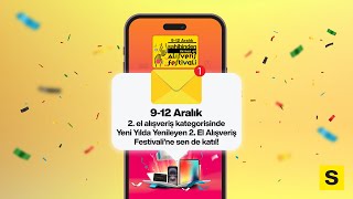 Yeni yılda yenileyen 2 El Alışveriş Festivali başladı 🎉 [upl. by Orrin]