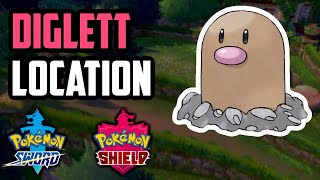 How to Catch Diglett  Pokemon Sword amp Shield [upl. by Sakmar207]