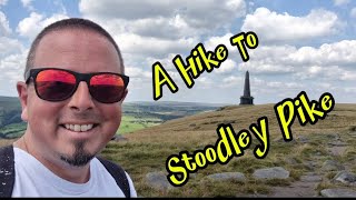 A Hike to Stoodley Pike on the hottest day of the year Todmorden [upl. by Doehne]