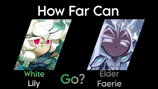 How Far Can White Lily and Elder Faerie Go  Cookie Run Kingdom [upl. by Apur]