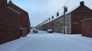 Home In The Snow Ferryhill [upl. by Rushing]