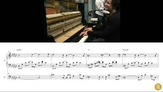 Transcription  Jacky Terrasson Piano  Smile live [upl. by Ayotna731]