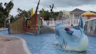 Iberostar Ensenacho Resort  Water Park for Kids  Cayo Santa Maria Cuba  Vlog 2018 [upl. by Zarger632]