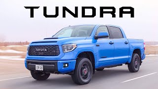 2019 Toyota Tundra TRD Pro Review  The Best AllAround Truck [upl. by Aliza]