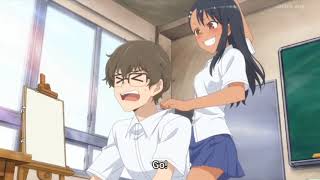 The return of gambare gambare senpai  nagatoro funny moment [upl. by Avad975]