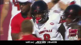 Louisville vs Florida State College Football Condensed Game 2017 [upl. by Yrallam]