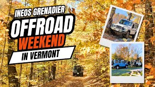 Ineos Grenadier OFFROAD Weekend in Vermont [upl. by Asela]