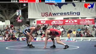 Tyler Graff vs Alan Waters at 2013 Las VegasASICS US Open [upl. by Thorsten]