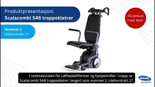 Scalacombi S46 trappeklatrer  Produktpresentasjon [upl. by Nanice]