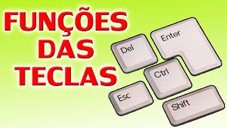 FUNÇÕES DAS TECLAS DO TECLADO [upl. by Asilaj]