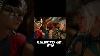 Peacemaker vs Sindel Intro  MK1 shorts peacemaker [upl. by Sophey]