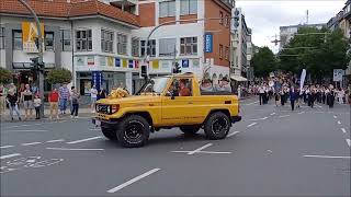 Schützenumzug in Hildesheim am Sonntag den 23062024 [upl. by Needan]