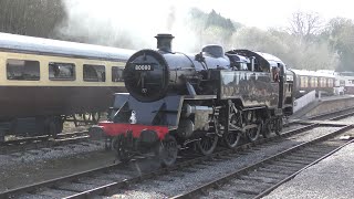 Ecclesbourne Valley Railway  9th April 2022  Derbyshire  England [upl. by Kcirddec]