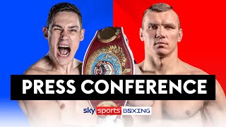 BILLAMSMITH V MASTERNAK 🍒  Live Press Conference  Bournemouth Fight Night [upl. by Norved859]