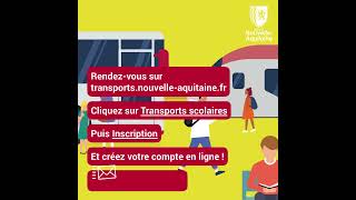 Inscriptions aux transports scolaires 20232024 [upl. by Yessydo]