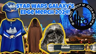 Star Wars Galaxy Edge Merch at Disneyland 2024 [upl. by Meeker981]