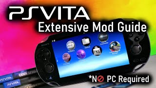 The Extensive Vita Mod Guide   2023 No PC Required [upl. by Sartin]