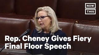 Liz Cheney Delivers Final Floor Speech As A GOP Leader [upl. by Paloma]