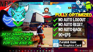 New Smartgaga 14 Lite Best Version For Free Fire OB45 Update  Smartgaga Low End PC Best Emulator [upl. by Canter6]