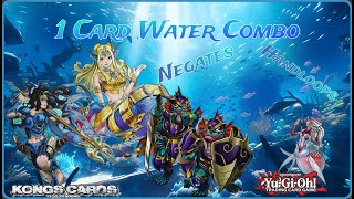 1 Card Water Combo tutorial post ROTA  Neptabyss goes crazy  YuGiOh [upl. by Alaikim]