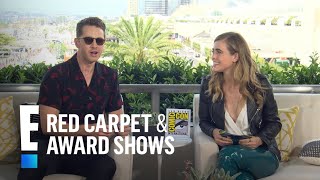 Josh Dallas on Filming Without Wife Ginnifer Goodwin  E Red Carpet amp Award Shows [upl. by Enait]