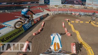 2020 Tampa Supercross PRESS DAY  GoPro [upl. by Amles]