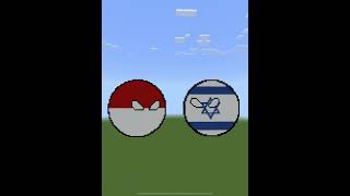 Countries and their enemy pt2 minecraft minecraftmeme countryballs recommended shorts [upl. by Ear]