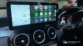 Mercedes CGLC W205 C253 123quot infotainment System Android Auto [upl. by Colombi257]