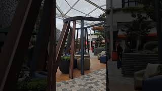 Outside dining area at The Glen timelapse melbourne walkthrough [upl. by Cobby]