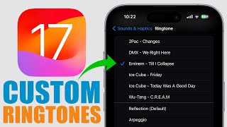 iOS 17  Set ANY Song as Ringtone on iPhone [upl. by Anohs]