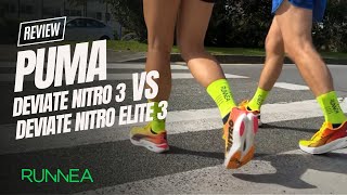 PUMA Deviate Nitro 3 vs Deviate Nitro Elite 3 ¿Cuál es la mejor para entrenar y competir [upl. by Yssak101]