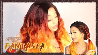 Glamourtress  Outre Color Bomb Synthetic Swiss Lace Front Wig  FANTASIA [upl. by Guy930]