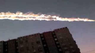 Lluvia de meteoritos en los Urales Rusia [upl. by Oiludbo]