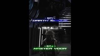 ROTS Yoda VS ROTJ Darth Sidious  edit wis wisedit battle trending shorts starwars yoda 1v1 [upl. by Herring739]