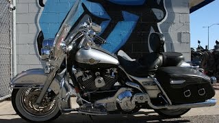 2003 Harley Davidson Road King Clean 100 Year Anniversary Edition [upl. by Narrad380]