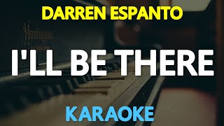 ILL BE THERE  Darren Espanto Michael Jackson 🎙️  KARAOKE  🎶 [upl. by Sladen]