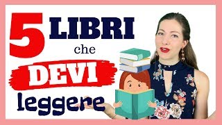 I 5 Migliori LIBRI italiani contemporanei da leggere ASSOLUTAMENTE nel 2021 per APRIRE LA MENTE 📚 [upl. by Lrad]