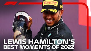 Lewis Hamiltons Best Moments Of 2022 [upl. by Euqinorev]