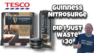 Guinness NitroSurge  Is It Worth It Now In Tesco [upl. by Nilek]