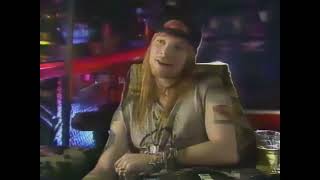 Guns N Roses Axl Rose  Interview On Headbangers Ball 19890805 Full HD Remastered Video [upl. by Cela]