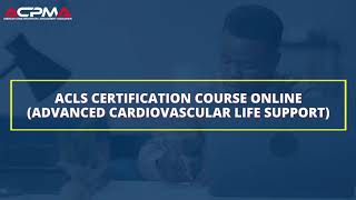 ACLS Certification Training Course Online [upl. by Halladba768]