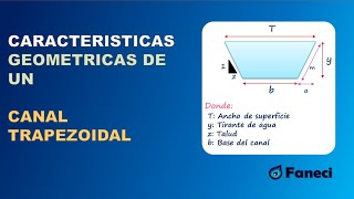 FORMULAS PARA UN CANAL TRAPEZOIDAL📚✅ [upl. by Namas]