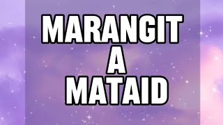 Marangit a mataid full lyrics video marano song [upl. by Asina759]