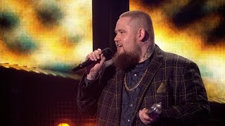 RagnBone Man wins British Breakthrough Act  The BRITs 2017 [upl. by Gamali]