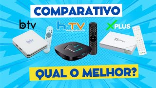 Melhor Comparativo  BTV B13  HTV H8  X PLUS PRO [upl. by Ellis]