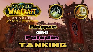 Rogue and Paladin Tanking Breakdown SoD Phases and more  WoW Classic Season of Discovery [upl. by Anerual]