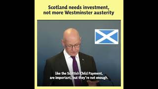 Scotland needs investment not more Westminster austerity [upl. by Adali]