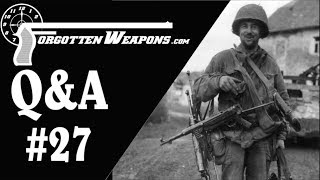 QampA 27 Machine Guns with John Keene [upl. by Pascal362]